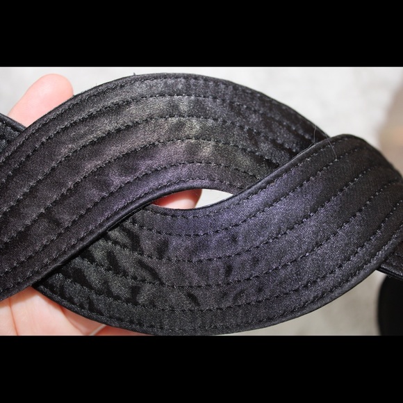 UNIQUE Via Spiga L Black Design Belt Large - Picture 4 of 8